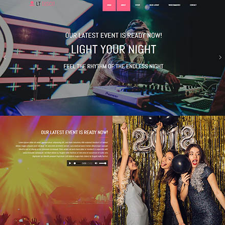 LTheme Disco Onepage