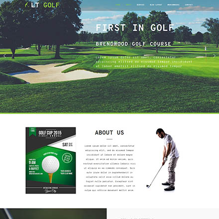 LTheme Golf Onepage