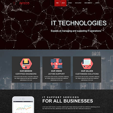 LTheme Inteco Onepage