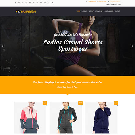 LTheme Sportswear Onepage