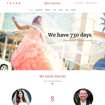 LTheme Wedding Onepage