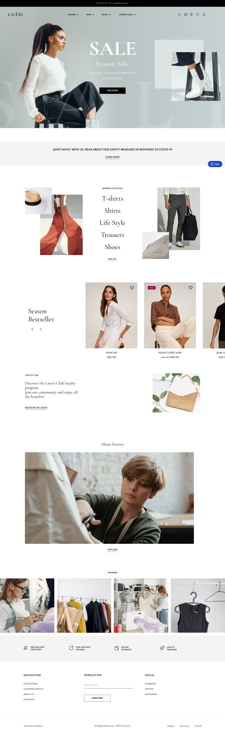 WordPress шаблон MotoPress Laveri