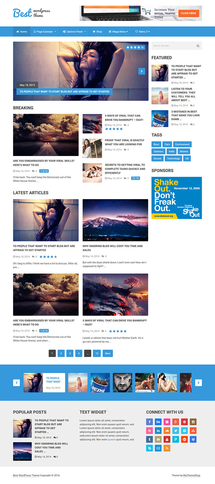 WordPress шаблон MyThemeShop Best