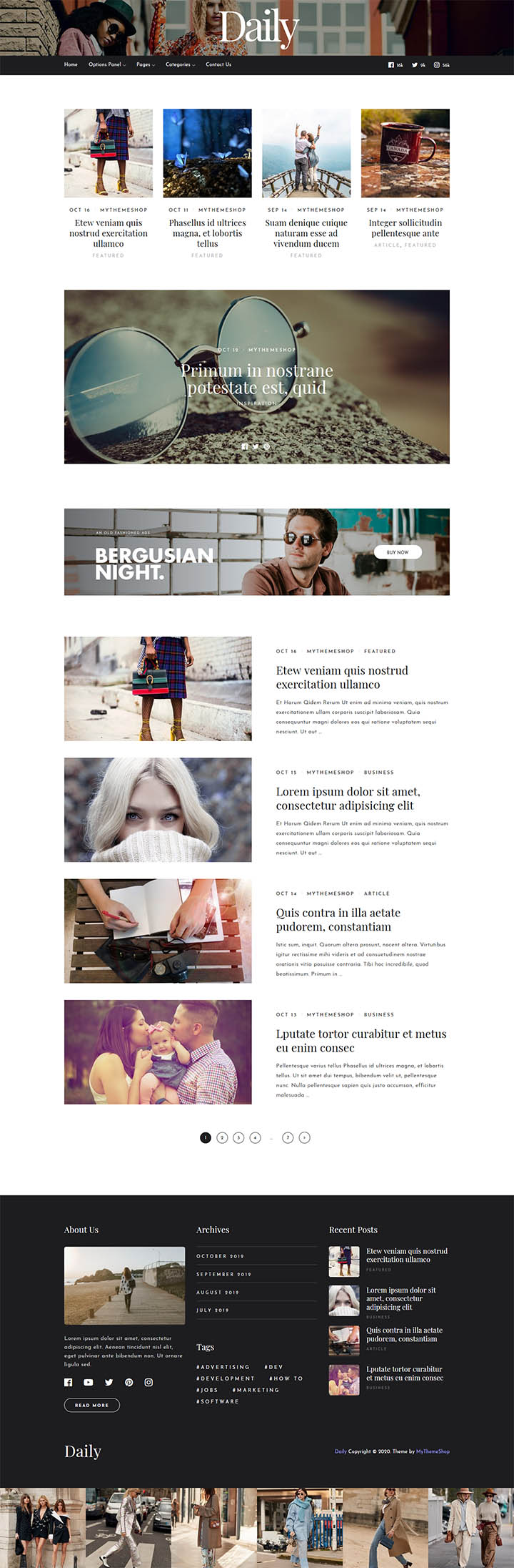 WordPress шаблон MyThemeShop Daily