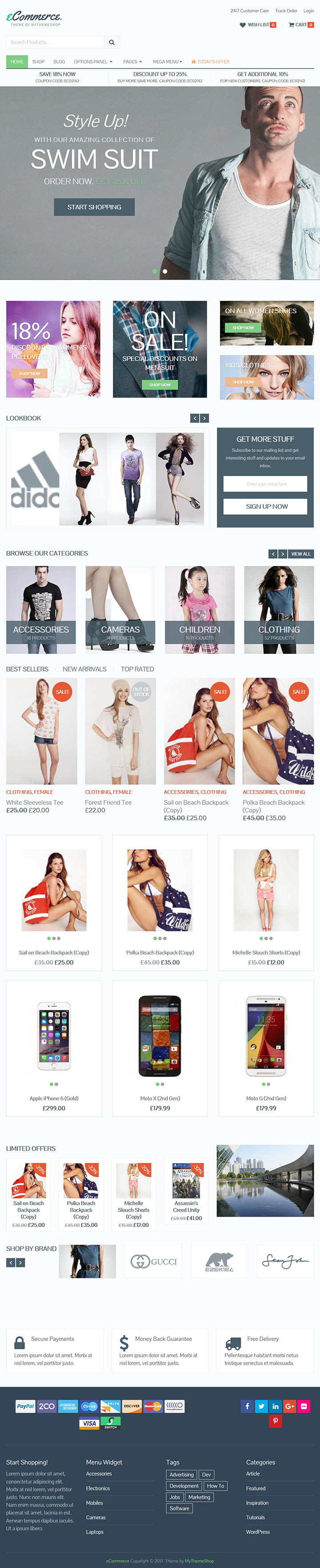 WordPress шаблон MyThemeShop eCommerce