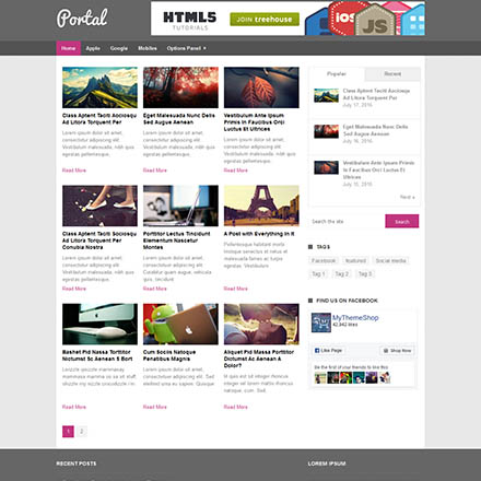 MyThemeShop Portal