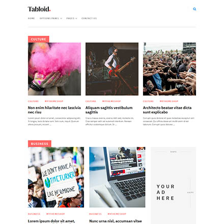 MyThemeShop Tabloid