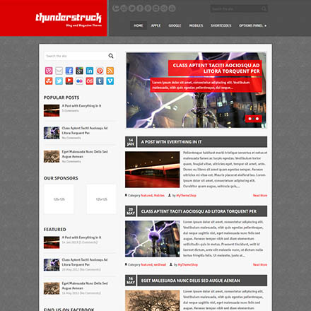 MyThemeShop ThunderStruck