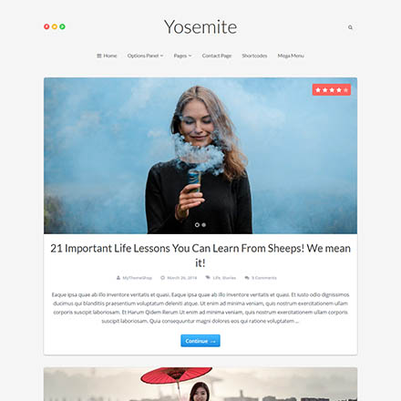 MyThemeShop Yosemite