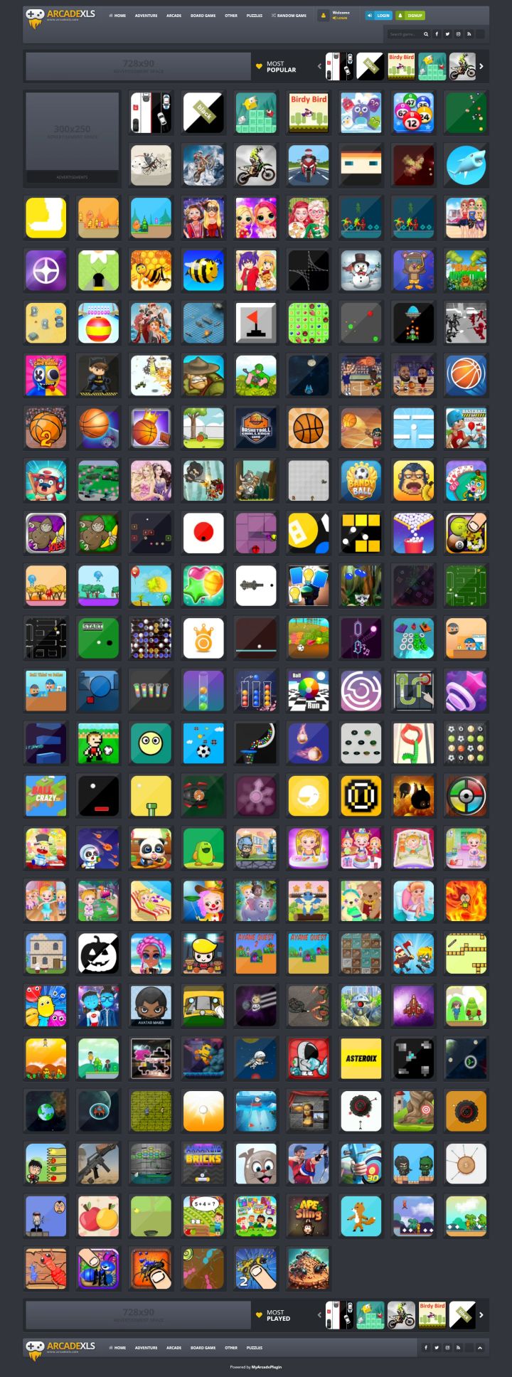 Шаблон AracadeXLS WordPress шаблон AracadeXLS