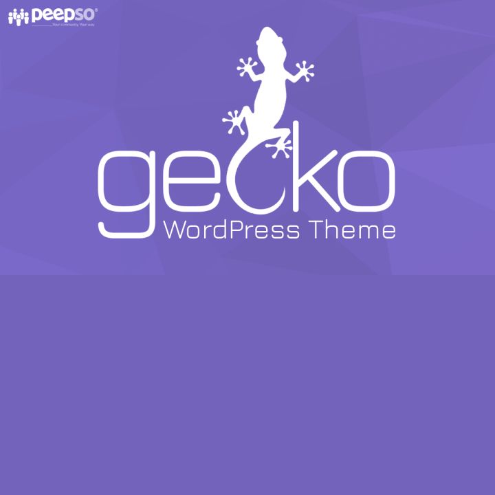 WordPress шаблон PeepSo Gecko Theme