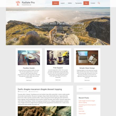 ThemeGrill Radiate Pro