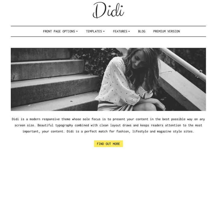 WordPress шаблон ThemeIsle Didi