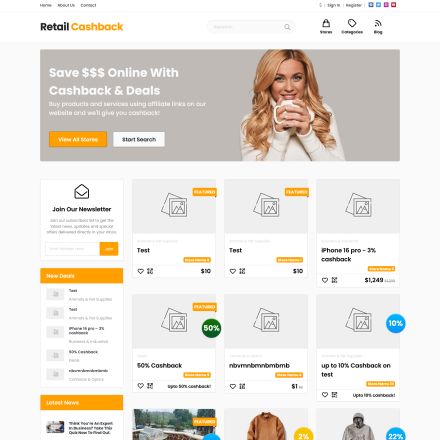 PremiumPress Cashback