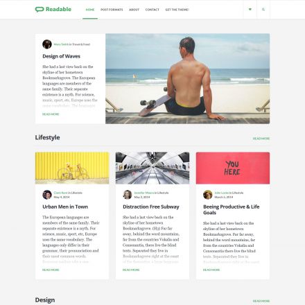 ProteusThemes Readable
