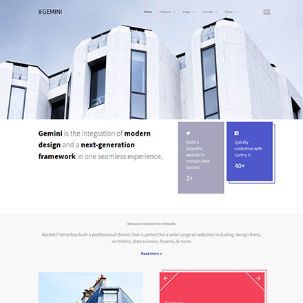 RocketTheme Gemini
