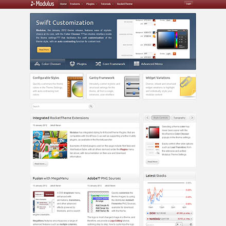 RocketTheme Modulus
