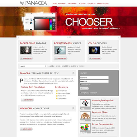 RocketTheme Panacea