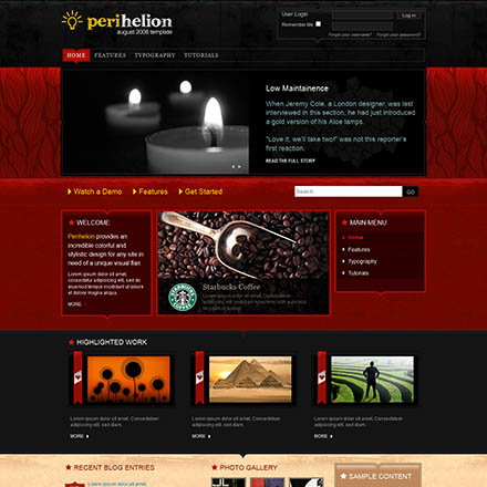 RocketTheme Perihelion