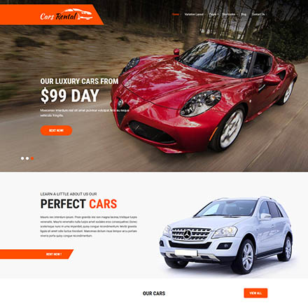 SKT Themes Car Rental