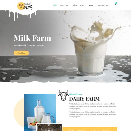 SKT Themes Dairy Farm