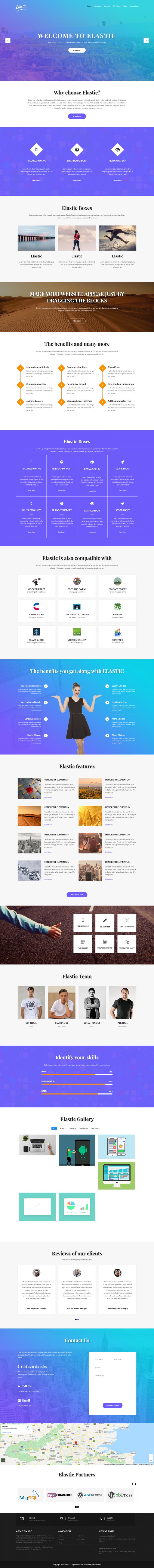 WordPress шаблон SKT Themes Elastic Pro