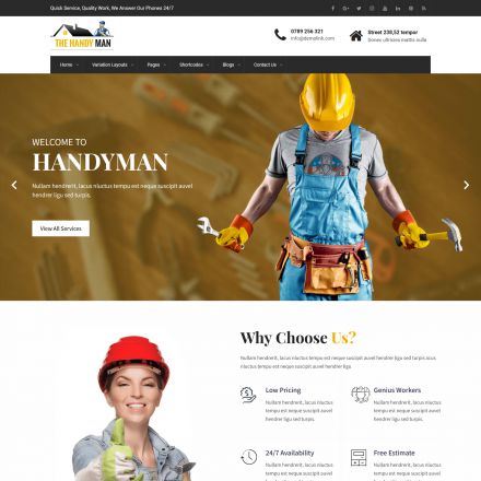 SKT Themes Handyman Pro