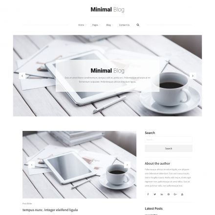 SKT Themes Minimal Blog