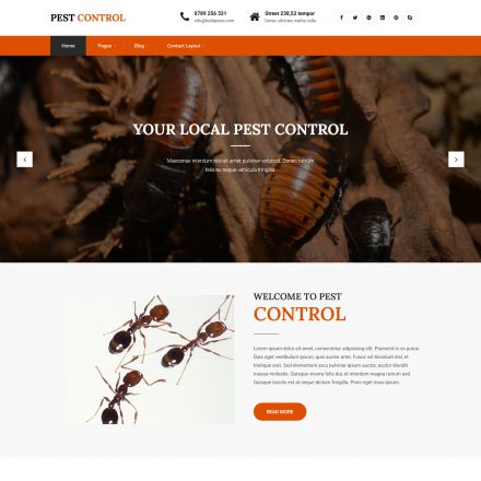 SKT Themes Pest Control