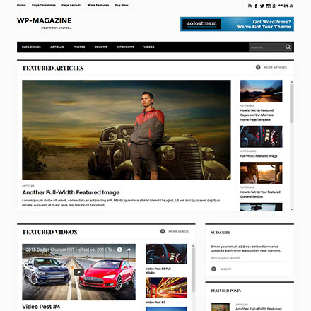 SoloStream WP-Magazine