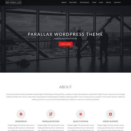 SoloStream WP-Parallax