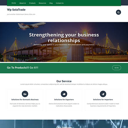 SoloStream WP-SoloTrade