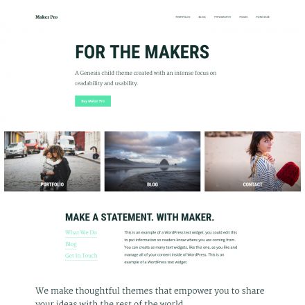StudioPress Maker Pro