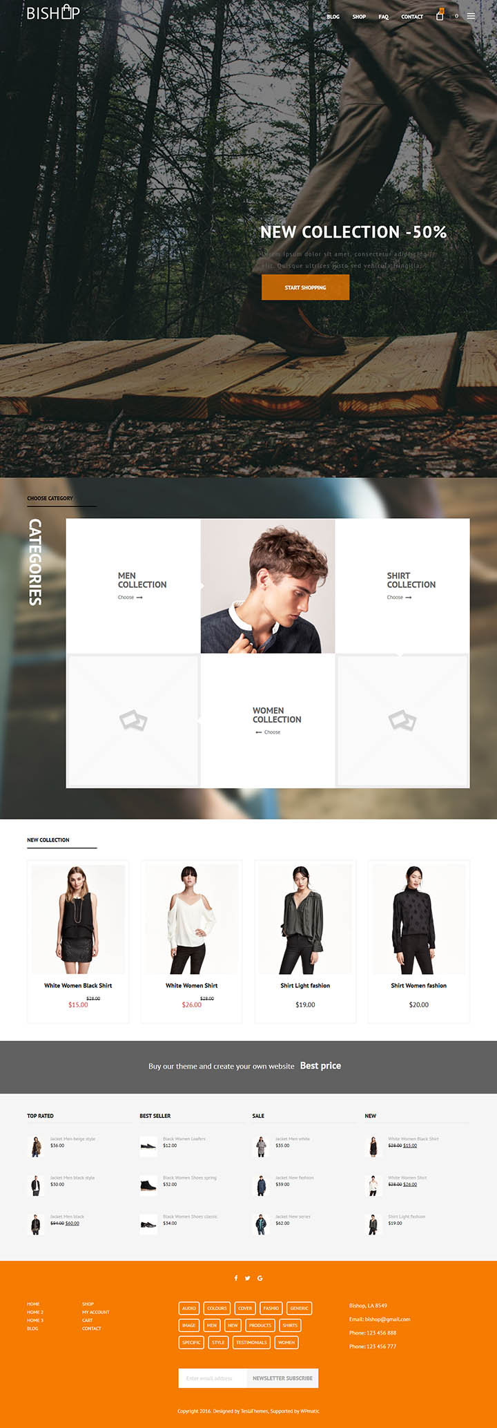 WordPress шаблон TeslaThemes BiShop