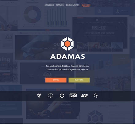 ThemeForest Adamas 