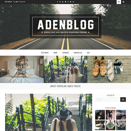 ThemeForest Aden