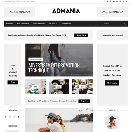 ThemeForest Admania