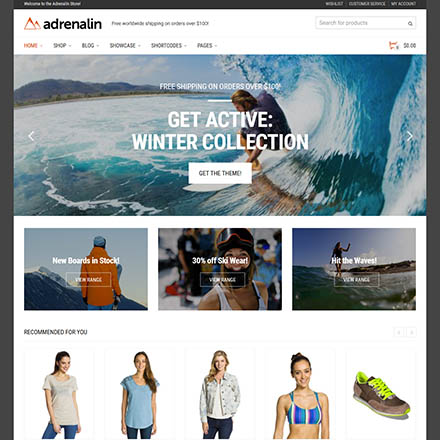 ThemeForest Adrenalin