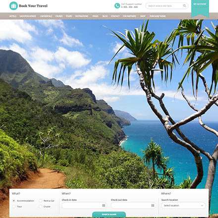 ThemeForest Book Your Travel