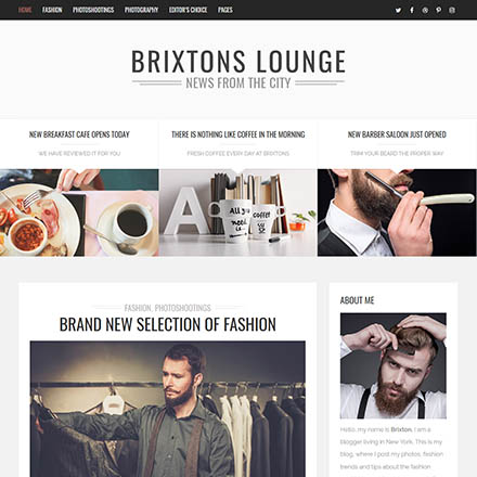 ThemeForest Brixton