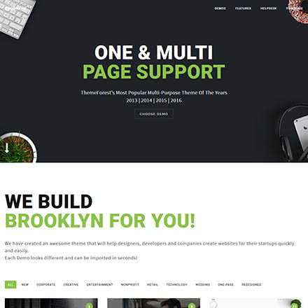 ThemeForest Brooklyn