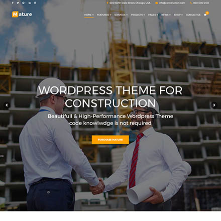 ThemeForest Construction