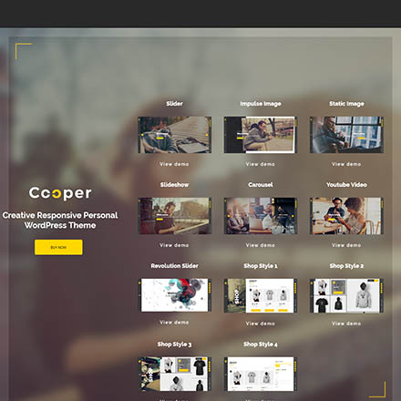 ThemeForest Cooper