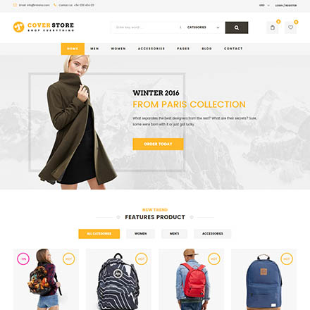 ThemeForest Cover Shop