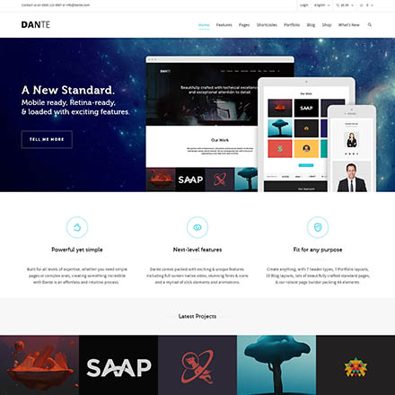 ThemeForest Dante