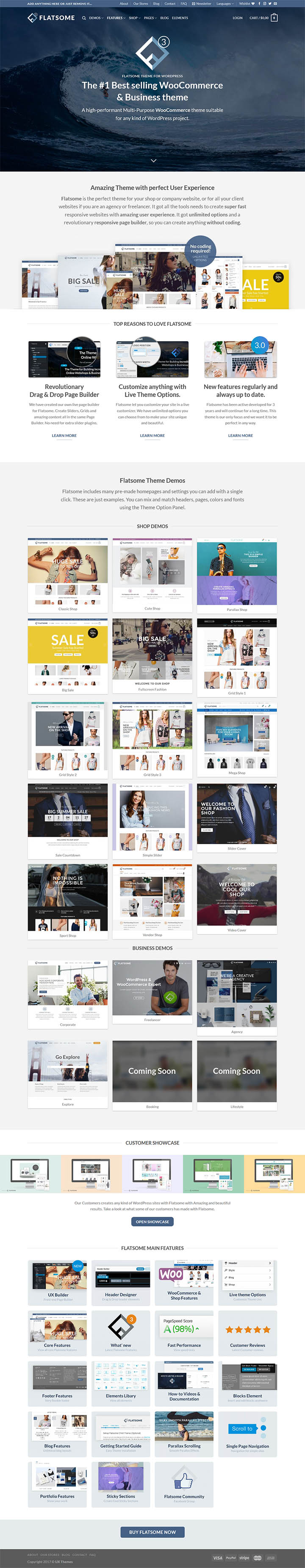 WordPress шаблон ThemeForest Flatsome