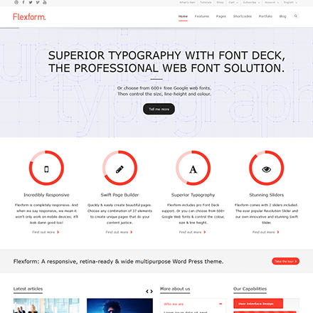 ThemeForest Flexform