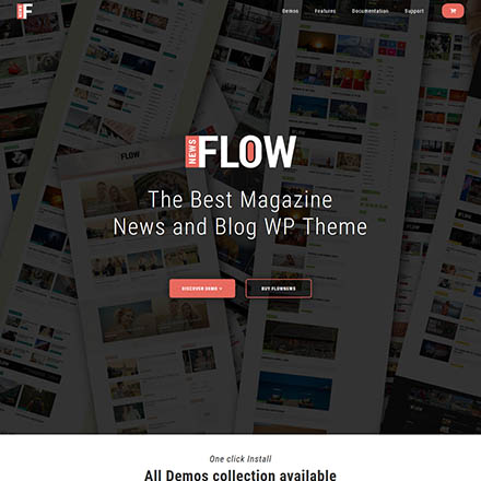 ThemeForest Flow News