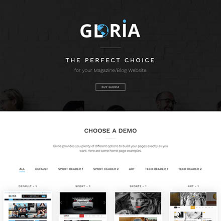 ThemeForest Gloria