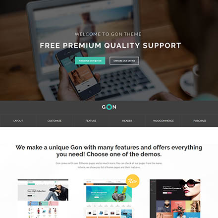 ThemeForest Gon